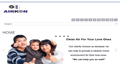 Desktop Screenshot of airkon.com